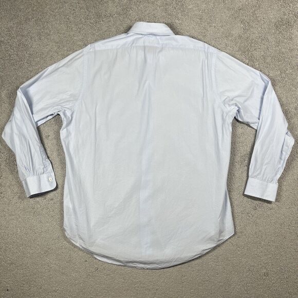 Brooks Brothers Button Down Shirt Mens Extra Large Made In USA Italian Fabric - Picture 7 of 12